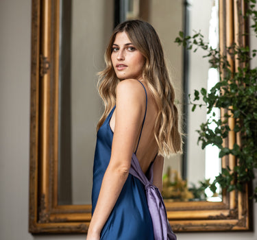 Blue and Lilac Colomba Dress